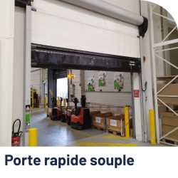 Porte rapide souple
